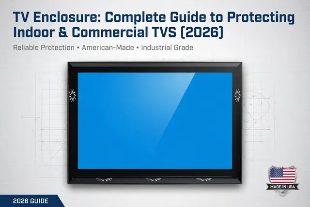 TV Enclosure: Complete Guide to Protecting Indoor & Commercial TVs (2026)